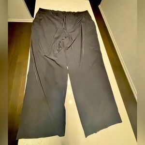 GAP Black Wide-Leg Athletic Pants